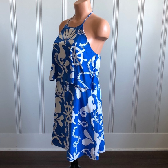 Lilly Pulitzer Dresses & Skirts - Lilly Pulitzer Dock Hopper Silk Whistler Dress 6